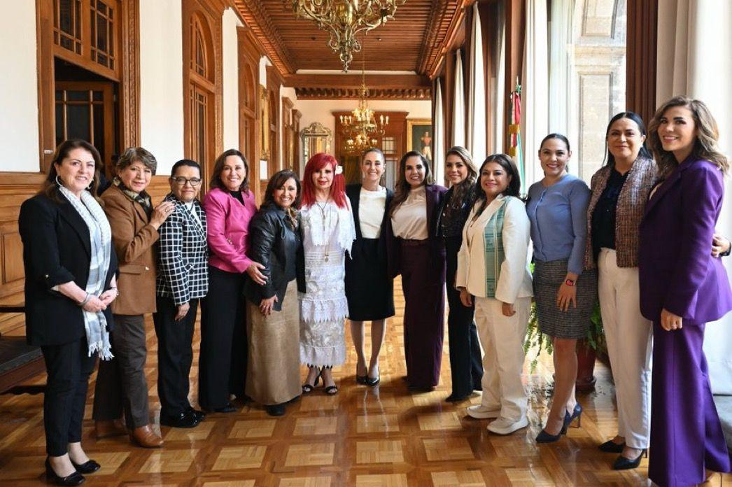 Mara Lezama respalda el IMSS-Bienestar en reunión nacional con Claudia Sheinbaum