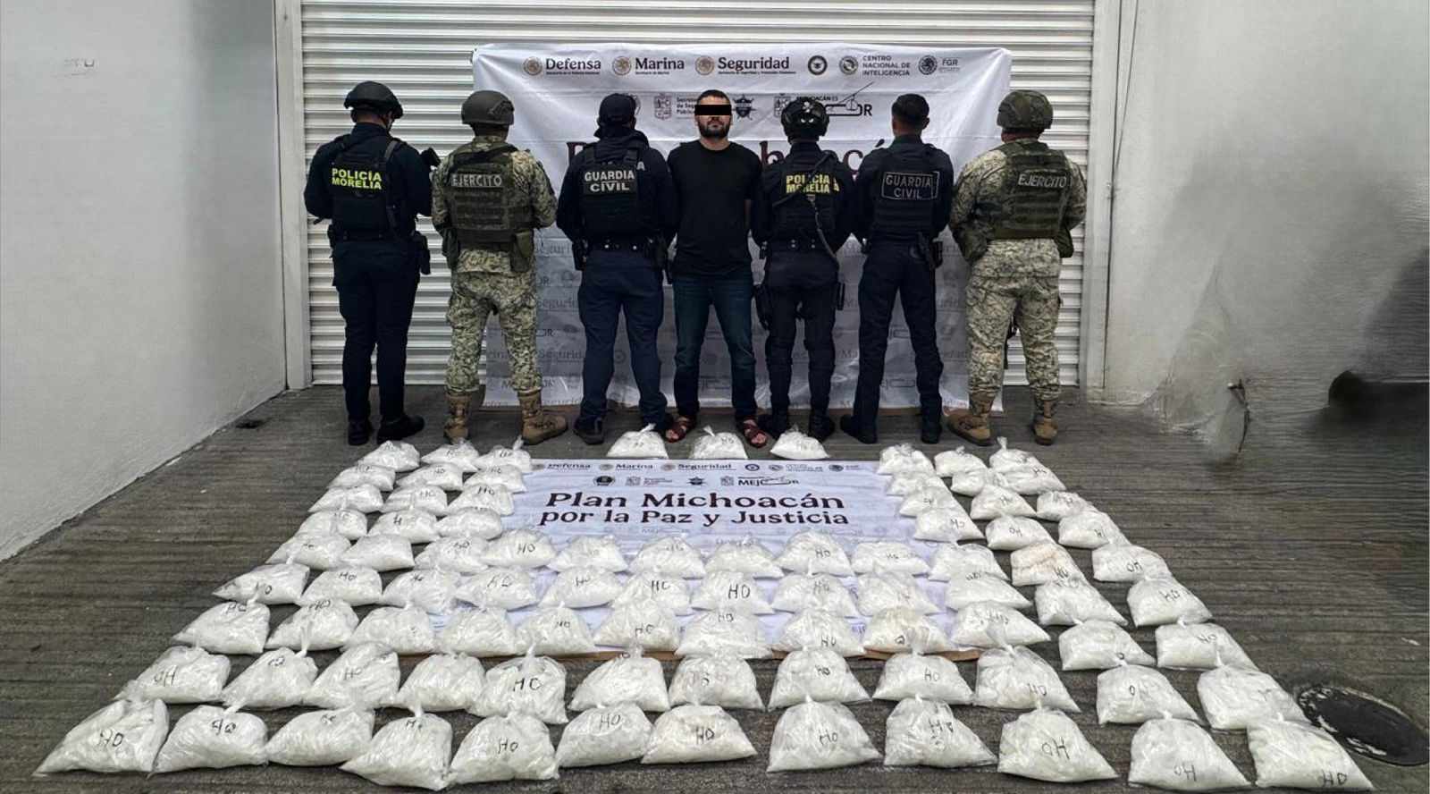 Detenciones clave y 23 toneladas de droga: el balance del Plan Michoacán por la Paz y la Justicia