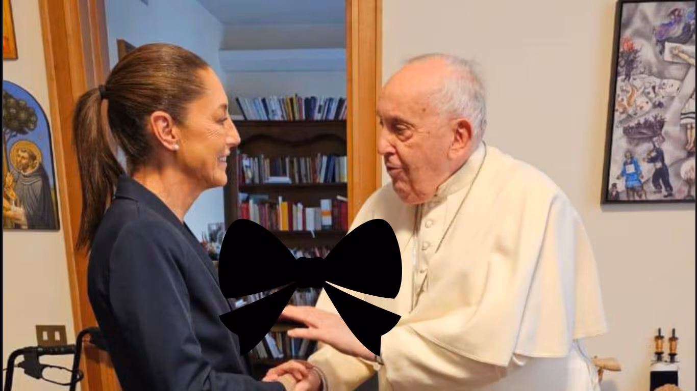 Papa Francisco: “Conocerlo, un honor y un privilegio”, dice Sheinbaum tras su muerte