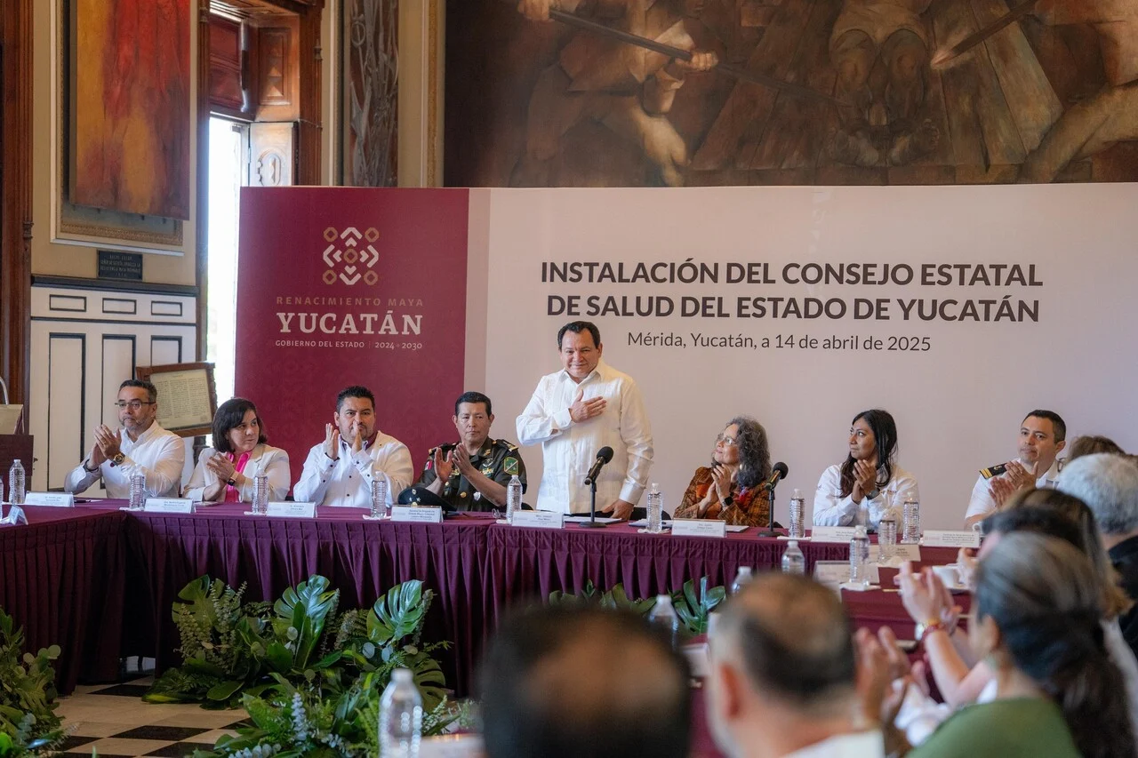 Consejo Estatal de Salud: Yucatán activa órgano clave en salud pública
