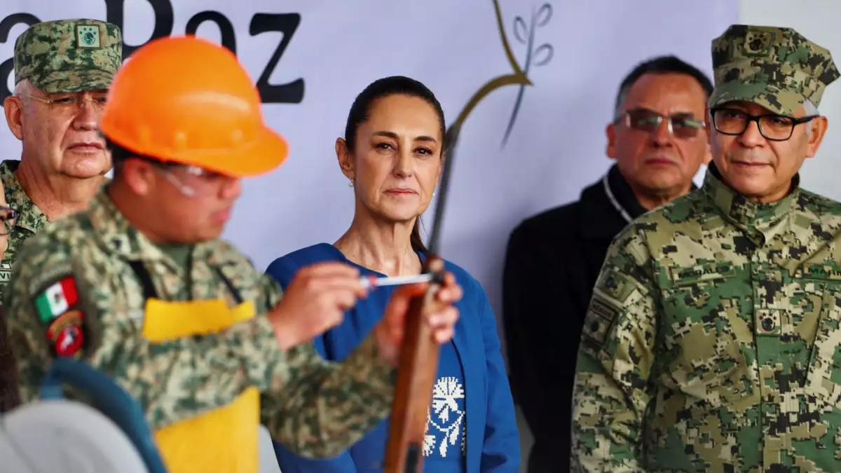Sheinbaum destaca decomiso de armas: ¿México y EE.UU. ganan la batalla?